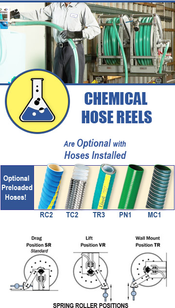 Hosecraft USA Chemical Hose Reels