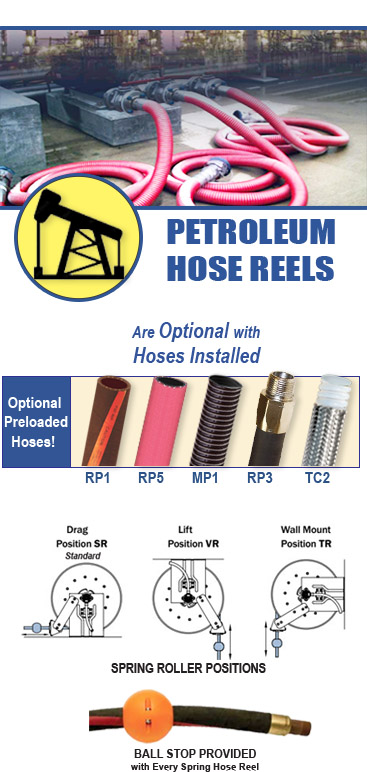 Hosecraft USA Petroleum Fueling Hose Reels