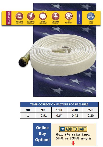 RL2 GHT Layflat Water Hose Roll Up