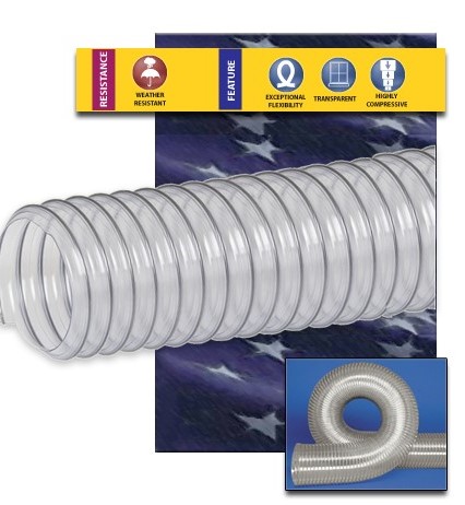TD12 PVC Clear FDA Light Material Hose